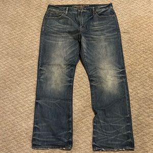 Mens American Eagle Classic Boot Cut Jeans